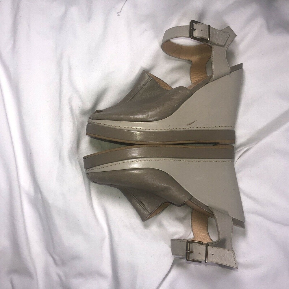 ROBERT CLERGERIE PLATFORM WEDGE Sandals - Picture 3 of 4